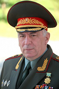 Поздравление министра обороны Мираба Кишмария